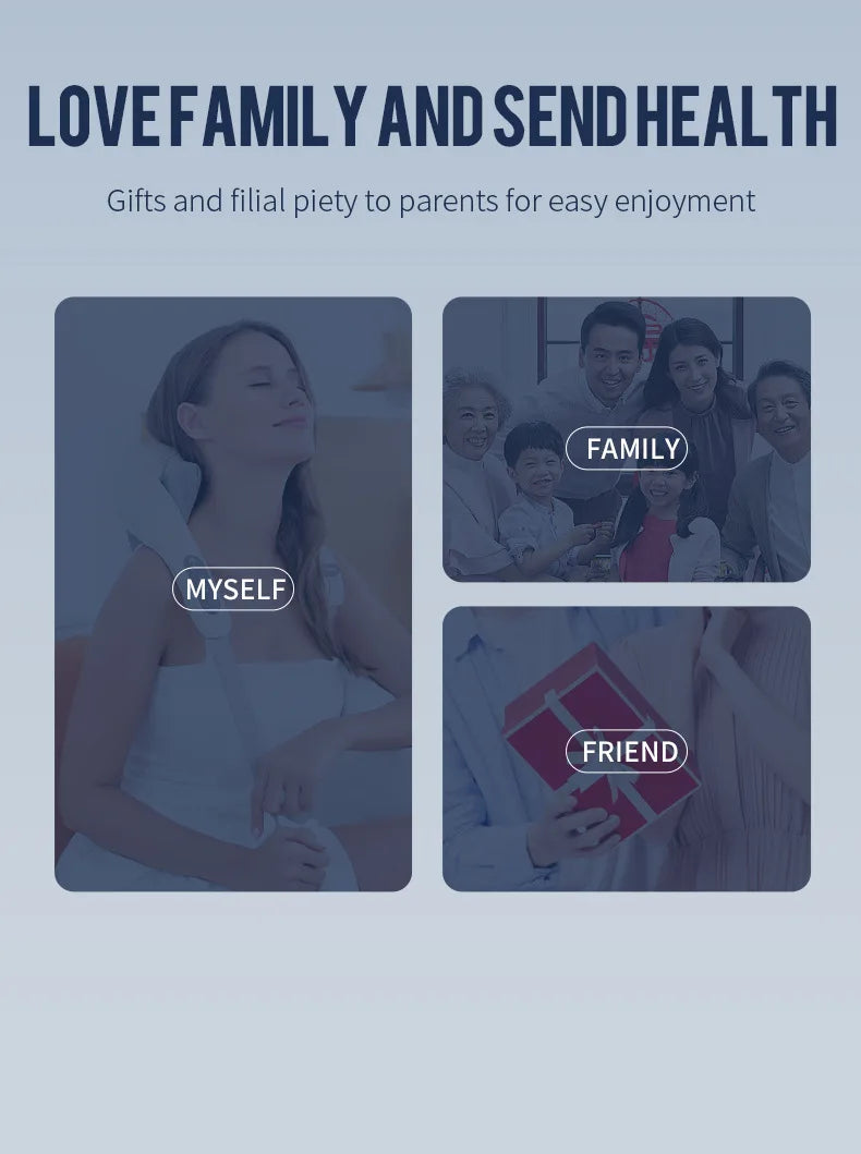 🌿 Masseur de Cou et d'Épaules Sans Fil