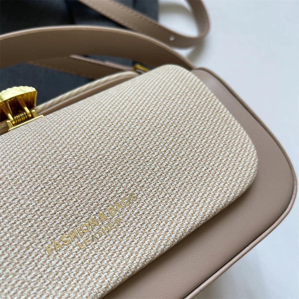 Sacs à bandoulière carrés simples et tendance