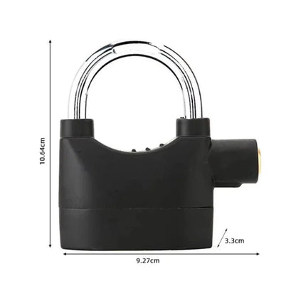 Universal anti-theft padlock for bicycle, motorcycle, door, home gate 