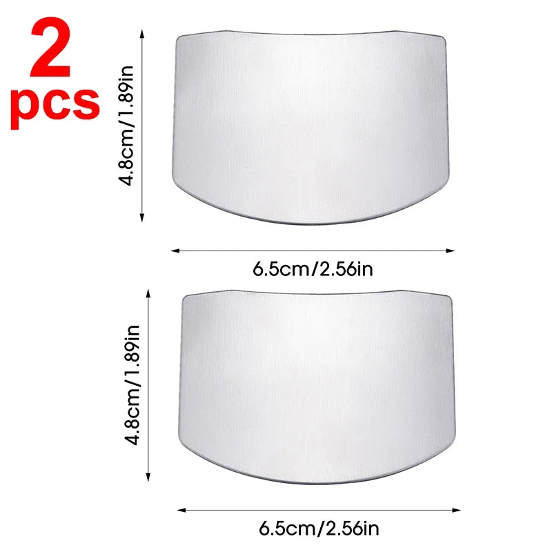 Protège-doigts en acier inoxydable – L’allié sécurité pour vos découpes en cuisine 🍅🔪
