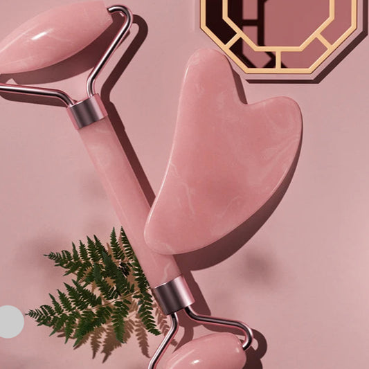 Massage roller for face, neck and eyes 