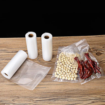 Vacuum food storage bags