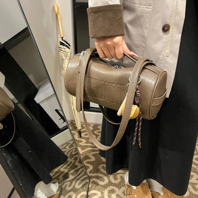 Sacs à bandoulière cylindriques multifonction