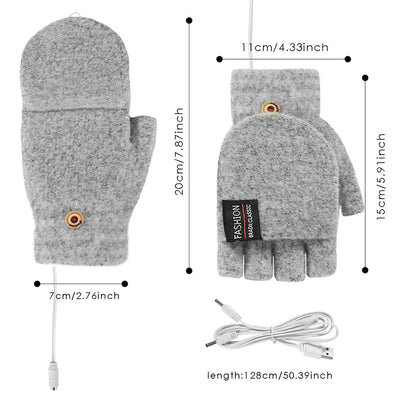 Gants Chauffants à Écran Tactile – L’Allié Idéal pour Vos Hivers !