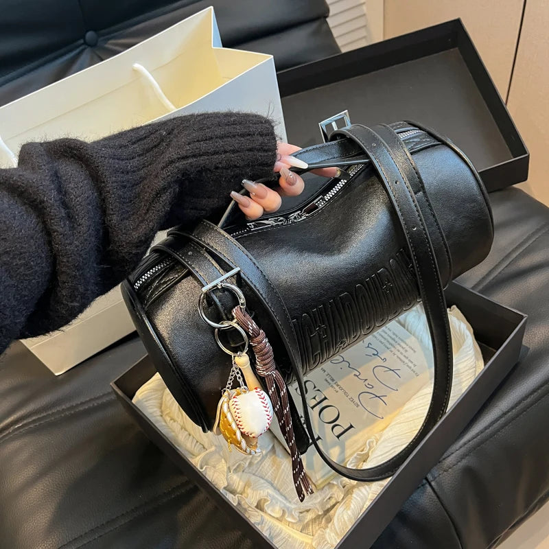 Sacs à bandoulière cylindriques multifonction