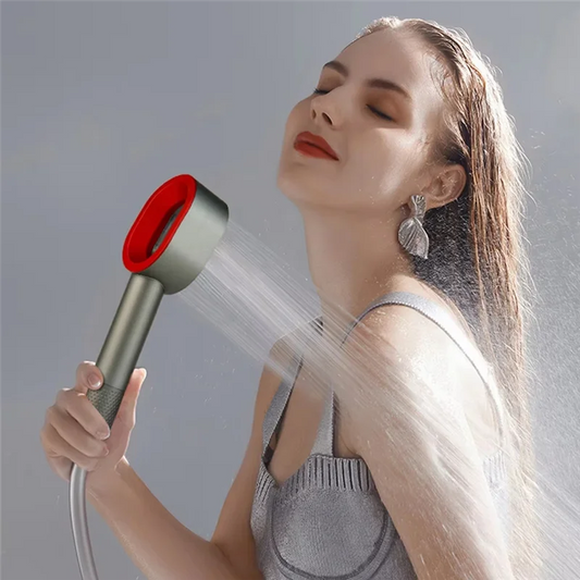 Scented shower head with carbon fiber filter