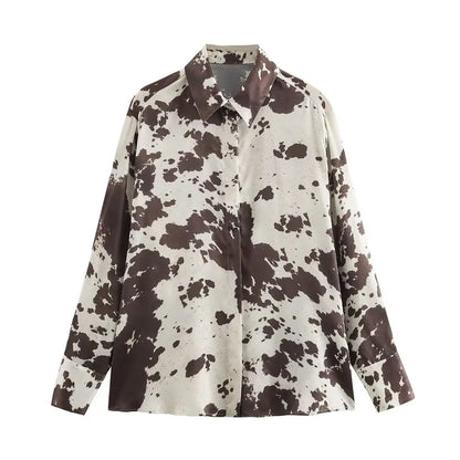 Jupes longues en satin imprimé pour femmes