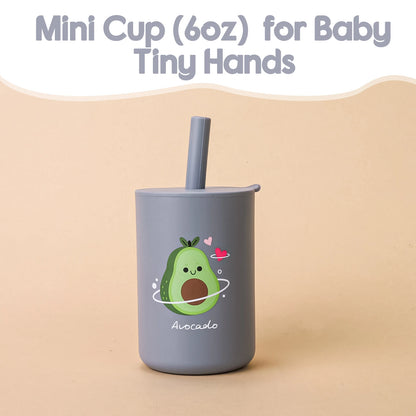 🍼 Baby cup with straw 