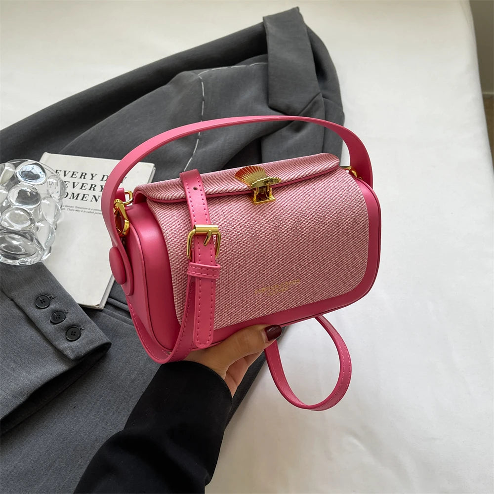 Sacs à bandoulière carrés simples et tendance