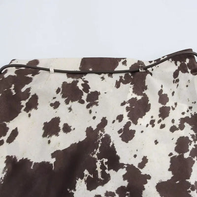 Jupes longues en satin imprimé pour femmes