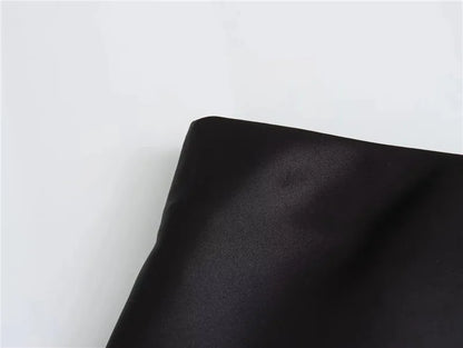 Jupe longue en satin taille haute pour femme été