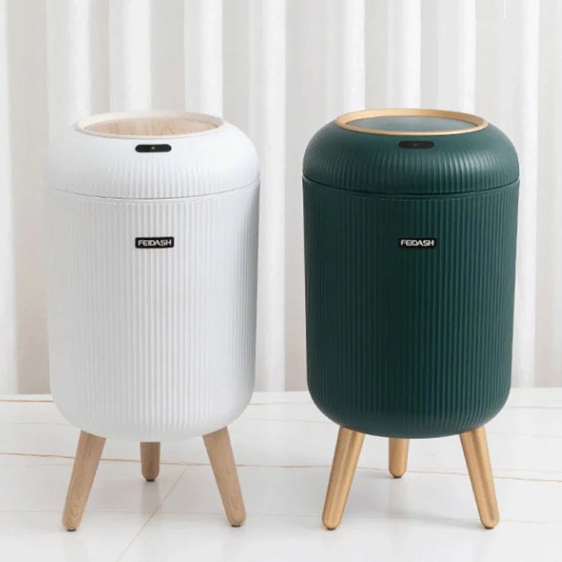 🧼 Poubelle à Capteur Automatique 10L – Hygiène et Technologie Sans Contact