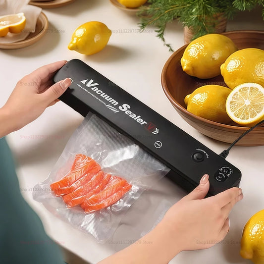 2 in 1 Vacuum Sealer – Keep Fresh Like a Pro 🍎🥩