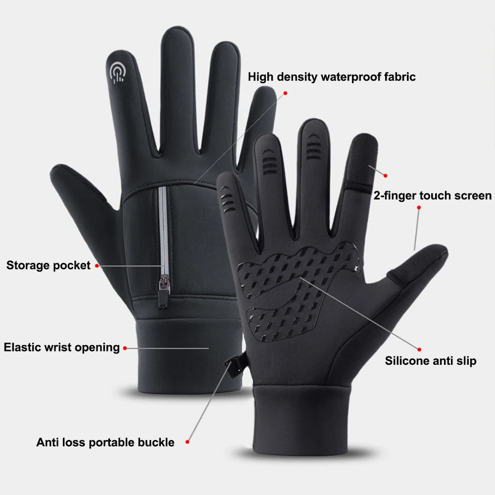 Gants d’Hiver Chauds à Rabat – Polyvalence, Confort et Protection