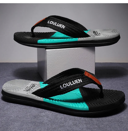 Tongs de plage pour hommes, de haute qualité, tendance et respirantes