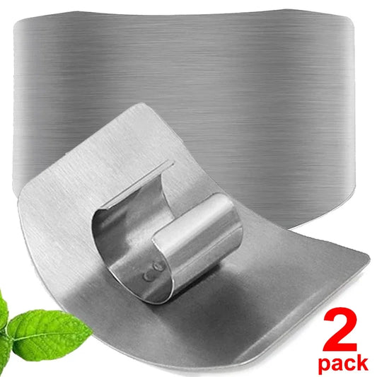 Stainless steel finger guards – The safety ally for your kitchen cuts 🍅🔪 