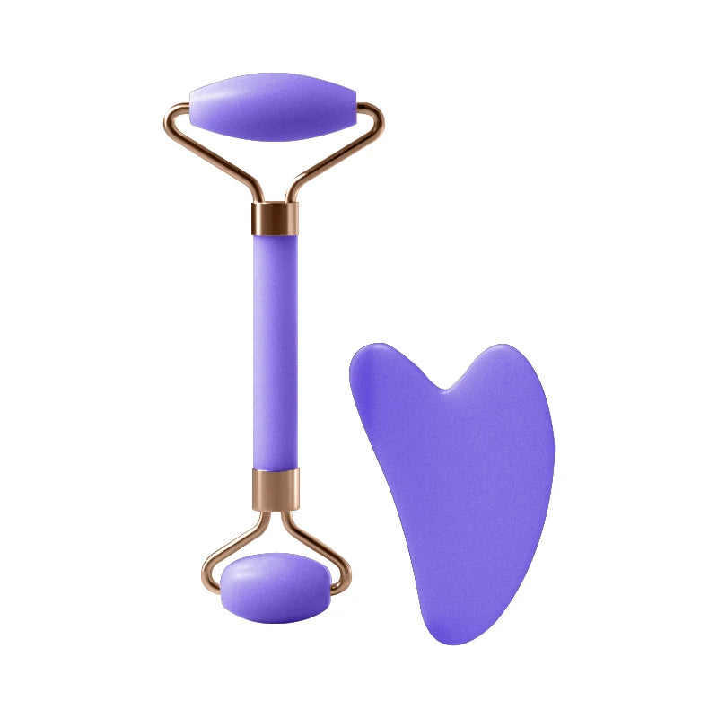 Massage roller for face, neck and eyes 