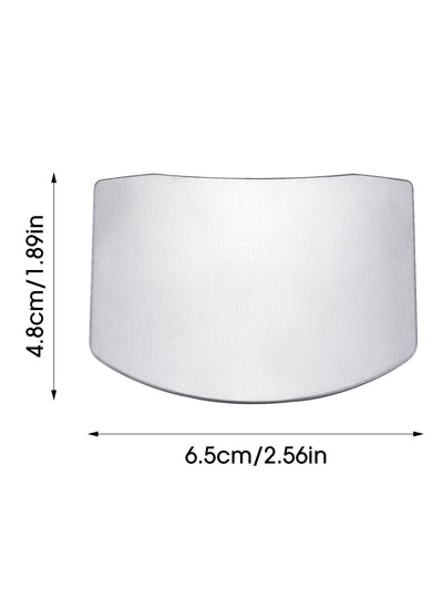Protège-doigts en acier inoxydable – L’allié sécurité pour vos découpes en cuisine 🍅🔪